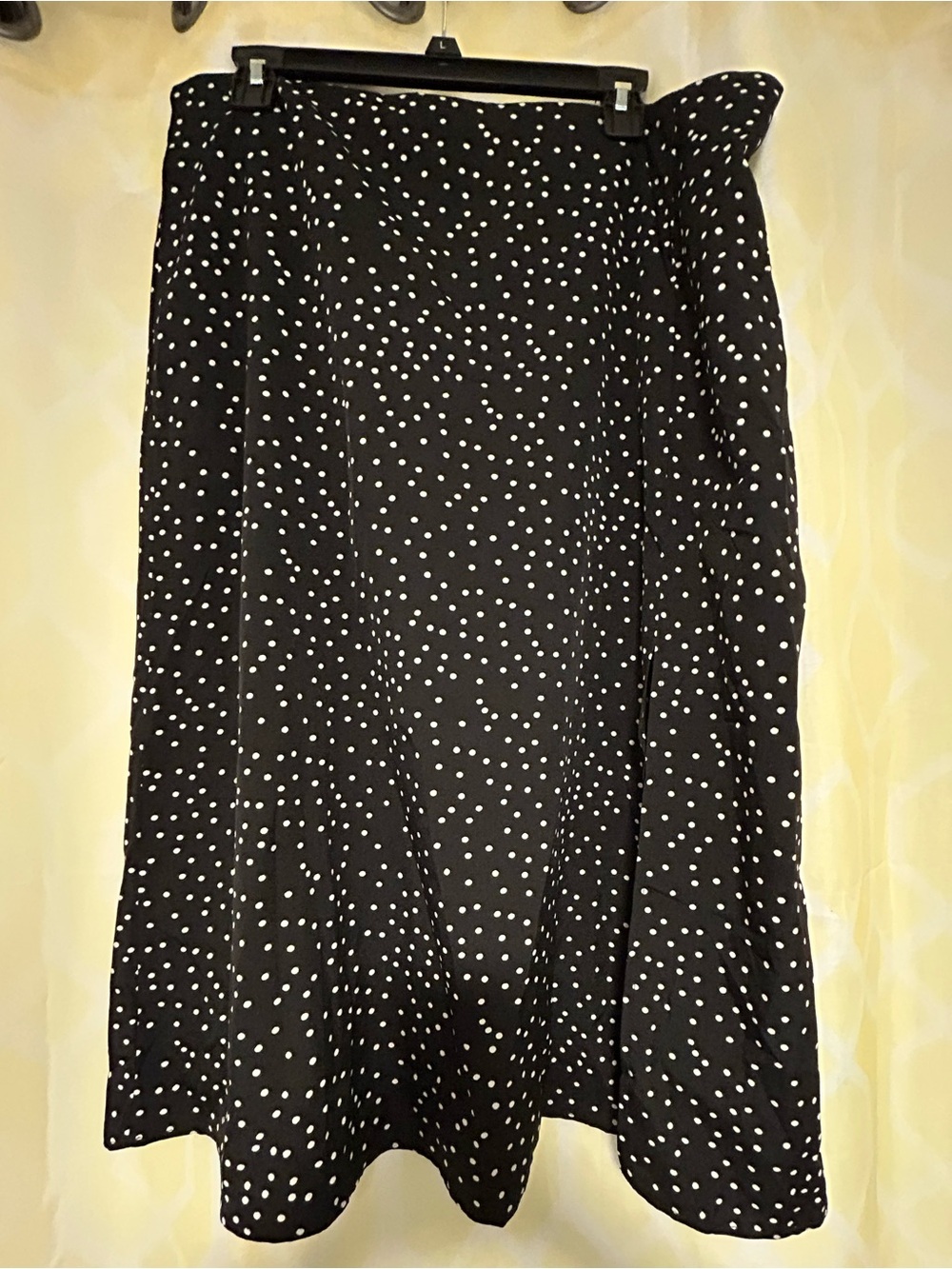 NWT polka dot midi skirt